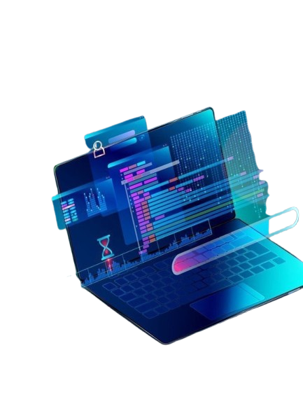 Laptop showing Teccsoft software interface